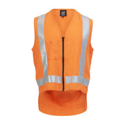 Compostable High Vis D&N Vest - Orange