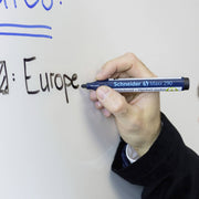 Schneider Erasable Whiteboard Marker, MAXX 290, BLACK (box of 10)