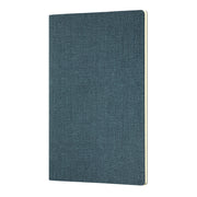 Castelli Quaderno Notebook, A5 Harris Blue, Soft Cover, Ruled (10/bundle)