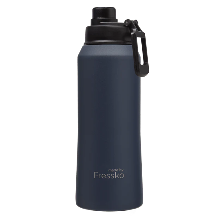 1lt stainless steel drink bottle (20 units/case) DENIM