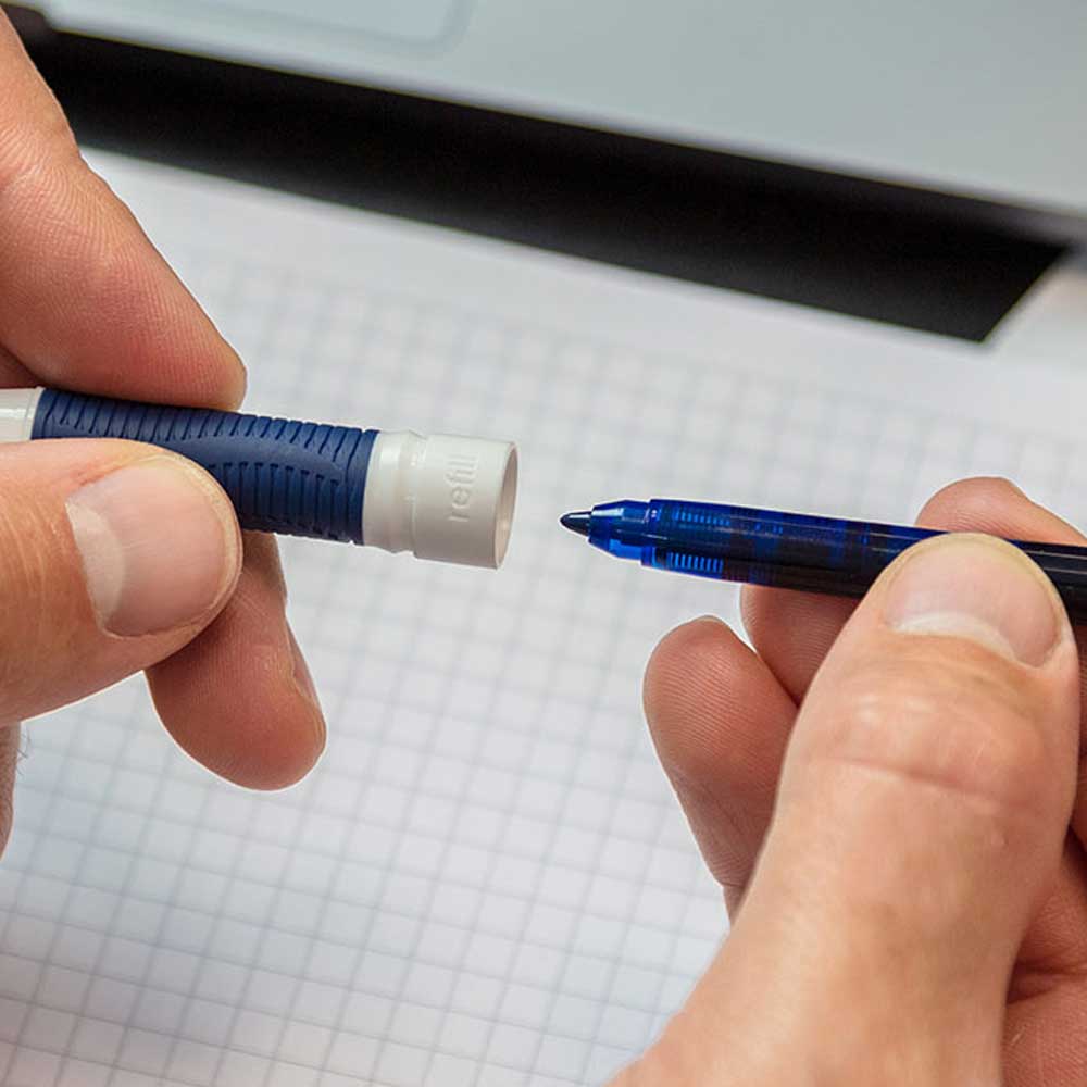 Schneider Rollerball ONE CHANGE cartridge Pen 0.6mm BLUE (box of 5)