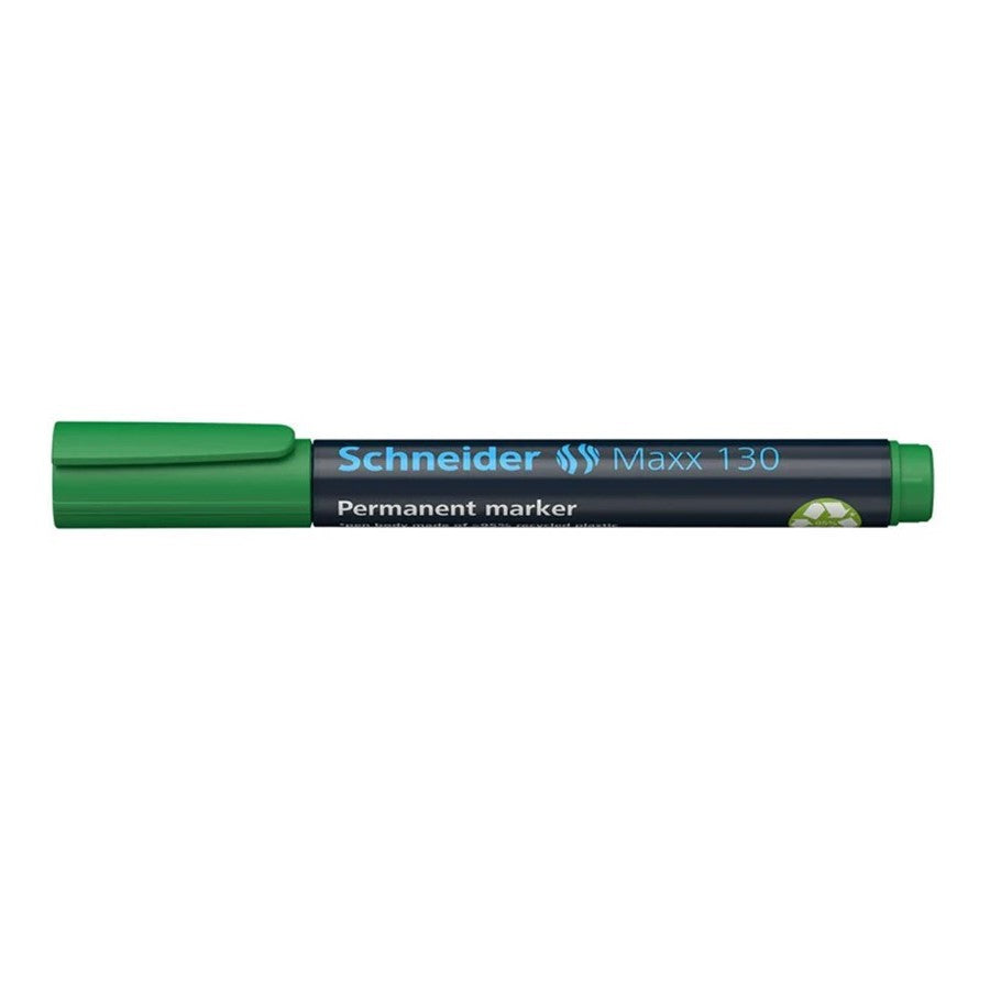 Schneider Permanent Marker, MAXX 130, GREEN (box of 10)