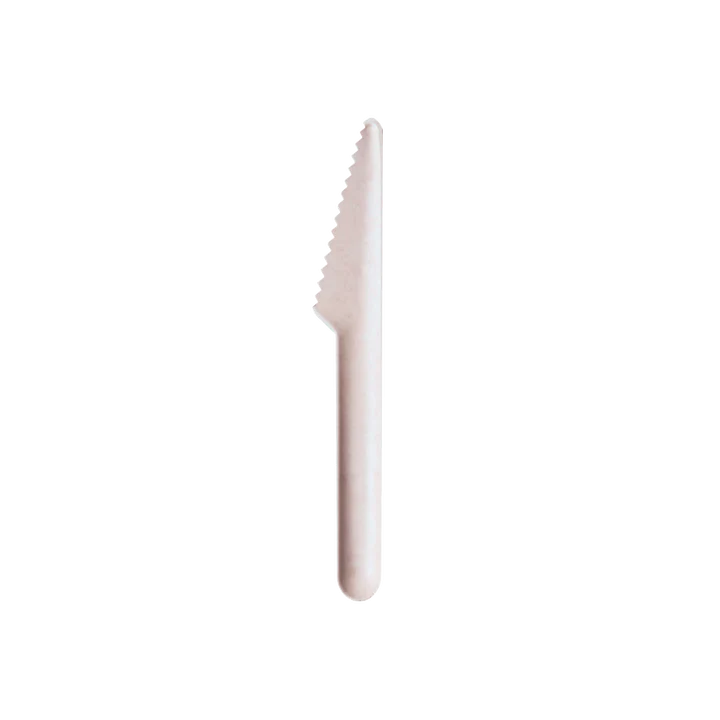 Aqueous Paper Knives, Forks & Spoons, compostable - sold separately (1000/box)