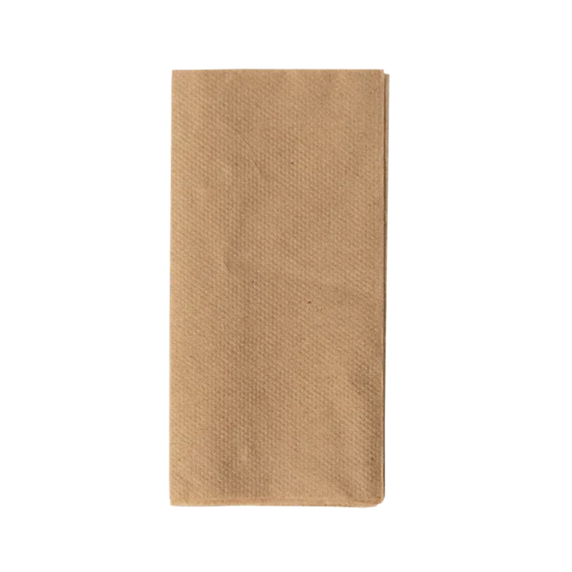 Kraft DINNER Napkins 100x200mm, compostable 2ply (1000/box)