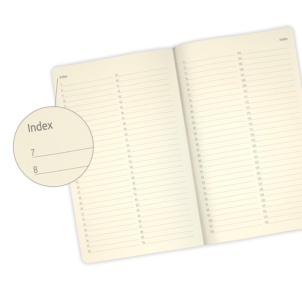 Castelli Harris POCKET Notebook Maple Red, 192 pgs 70gsm (6/bundle)