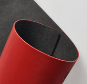 Ciak Notebook A5 Leather cover, Lined, recycled RED 112pgs (10/bundle)