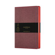 Castelli Harris POCKET Notebook Maple Red, 192 pgs 70gsm (6/bundle)