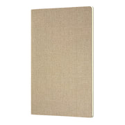 Castelli Quaderno Notebook, A5 Harris Sand, Soft Cover, Ruled (10/bundle)